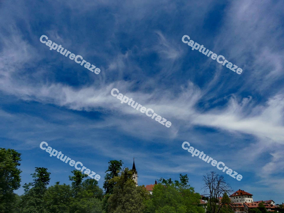 Blue and white Sky